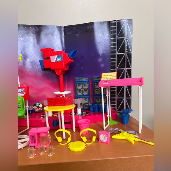 80's Arco Pop Star Stage ( Barbie size) - Picture 5 of 17